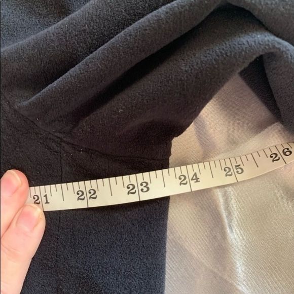 Milano Italia Jacket Blazer Charcoal made from AlCantera Microfibre Fabric 2X - Picture 6 of 9